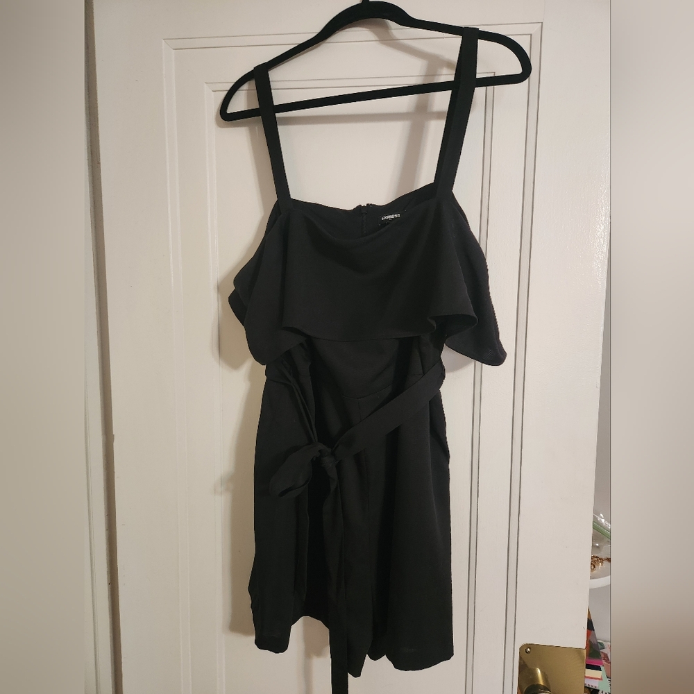 Black Express Romper